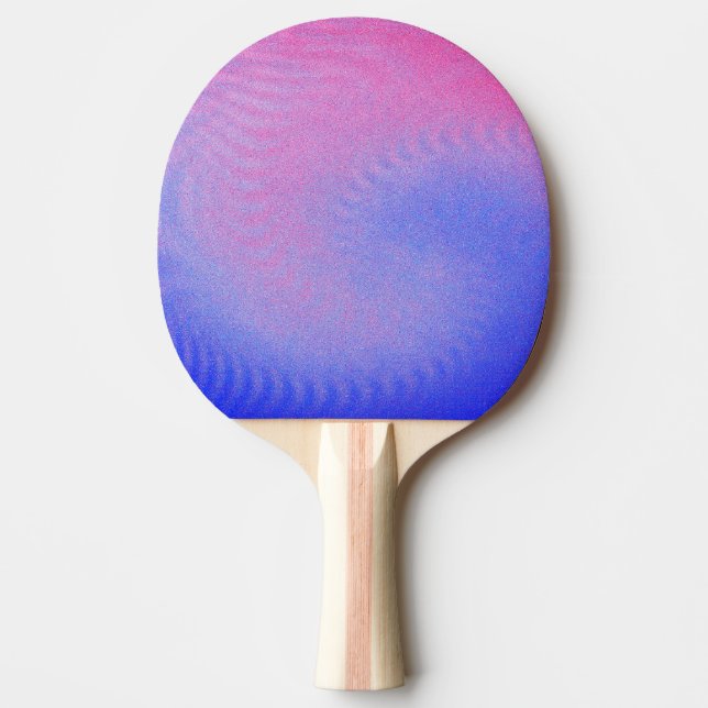Psychedelic Ping Pong Paddle Tischtennis Schläger (Vorderseite)