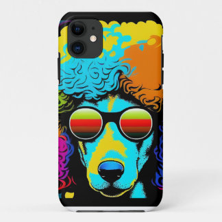 Psychedelic Poodle Dog Design Case-Mate iPhone Hülle