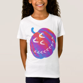Psychedelic Pumpkin Heart T - Shirt