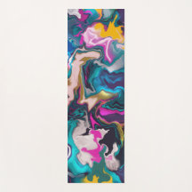 Psychedelic Rainbow Marbled