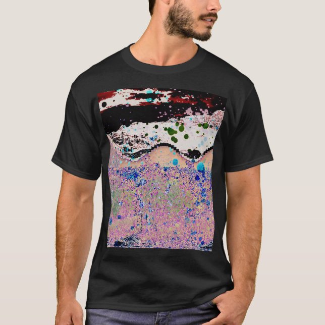 Psychedelic Rioja Weinkellerei Bodegas Ysios T-Shirt (Vorderseite)