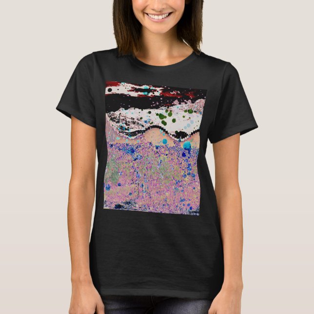 Psychedelic Rioja Weinkellerei Bodegas Ysios T-Shirt (Vorderseite)