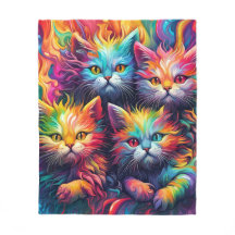 Psychedelic Sassy Kitten