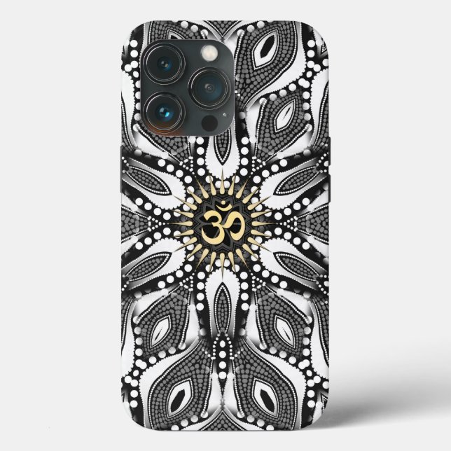 Psychedelic Serpent Om OM Case-Mate iPhone Hülle (Rückseite)