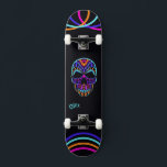 Psychedelic Skull Skateboard<br><div class="desc">Machen Sie dieses Psychedelic Skull Skateboard durch Hinzufügen Ihres Textes zu Ihrem eigenen. Um auf erweiterte Bearbeitungstools zuzugreifen, gehen Sie bitte zu "Personalisieren Sie diese Vorlage" und klicken Sie auf "Details", scrollen Sie nach unten und drücken Sie den Link "Klicken Sie auf, um die Vorlage anzupassen". Ideal für alle Gelegenheiten...</div>