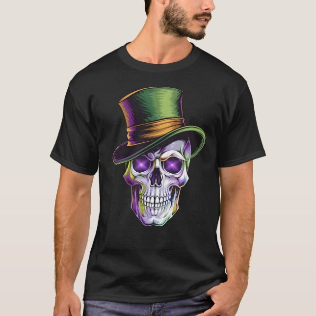 Psychedelic Skull T-Shirt (Vorderseite)
