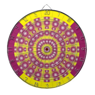 Psychedelic Spheres Dartboard Dartscheibe