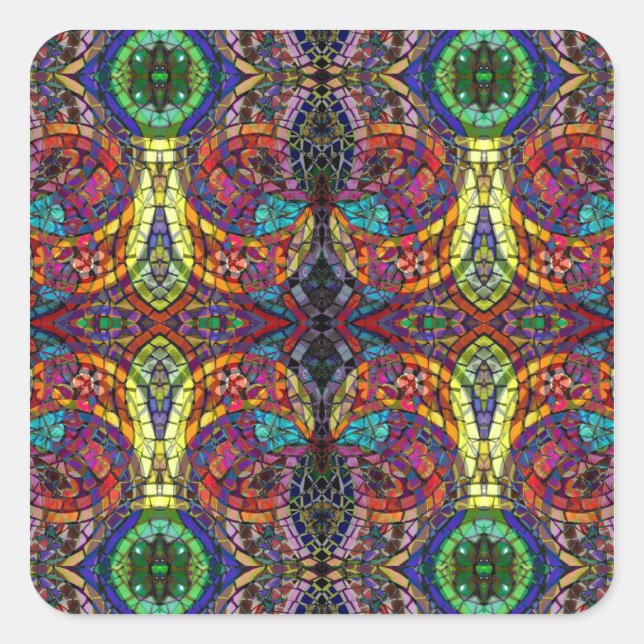 Psychedelic Stickers (Vorderseite)