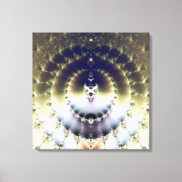 Psychedelic Sun Leinwanddruck