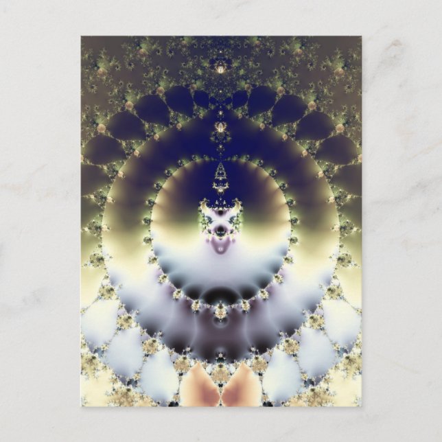 Psychedelic Sun Postkarte (Vorderseite)