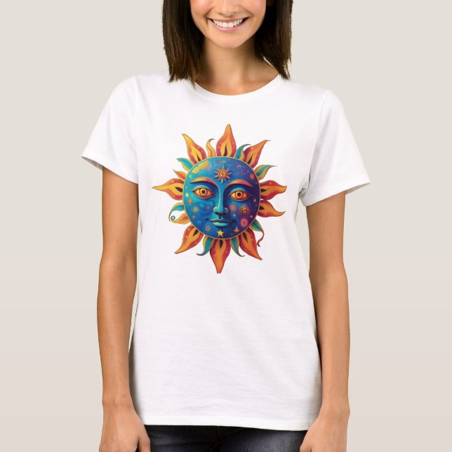 Psychedelic Sun - T-Shirt (Vorderseite)