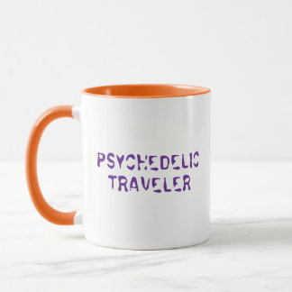 Psychedelic Traveler Kaffee Tasse