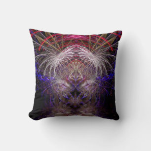 Psychedelic Visionary Chaos American MoJo Pillow Kissen