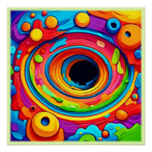 Psychedelic Vortex Abstrakt