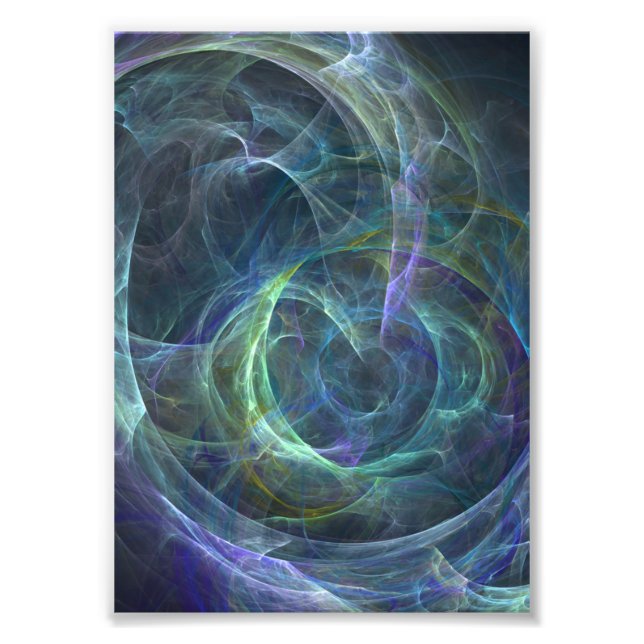 Psychedelic Vortex Fotodruck (Vorne)