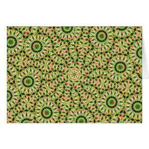 Psychedelic Weaves Card