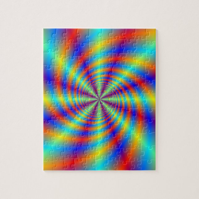Psychedelic Whirl Puzzle (Vertikal)