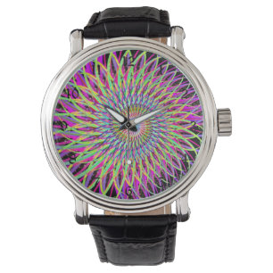 Psychedelie Armbanduhr