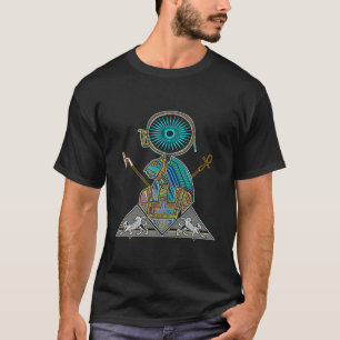 Psychedelisch Alte ägyptische Sacred Geometry Sekh T-Shirt