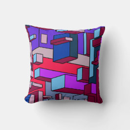 Psychedelisch-Colorway-Kissen Kissen