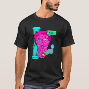 Psychedelisch Cool Vaporwave Ästhetik Hallo Cool S T-Shirt