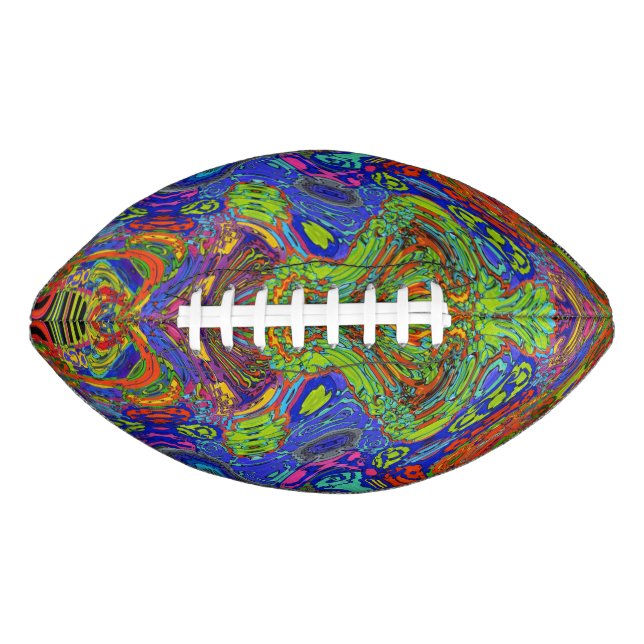 psychedelisch football (Vorderseite)