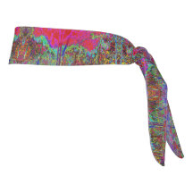 Psychedelisch-Impressionistische Gartenlandschaft