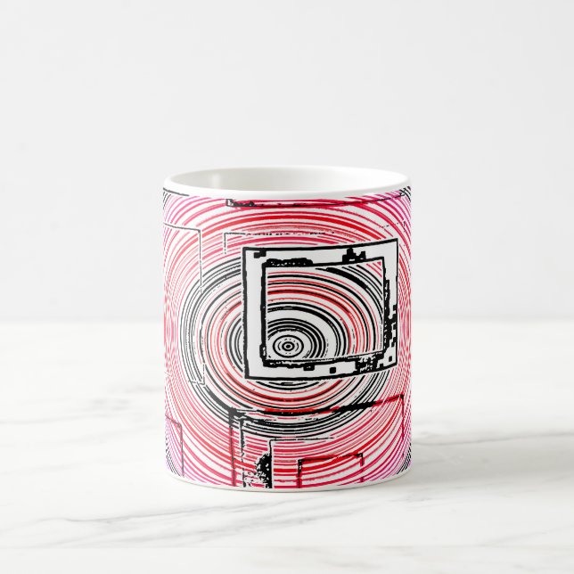 psychedelisch kaffeetasse (Mittel)