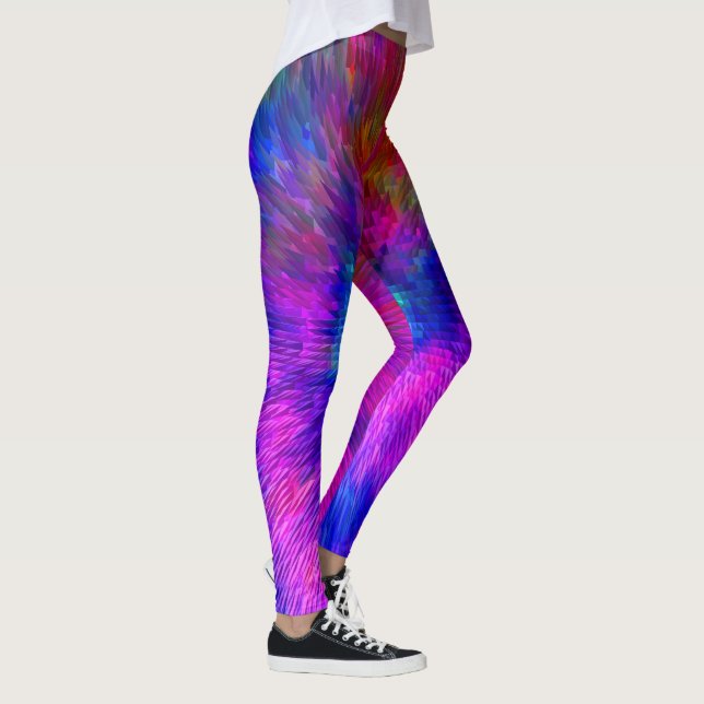 Psychedelisch Kersplash...... Leggings (Rechts)