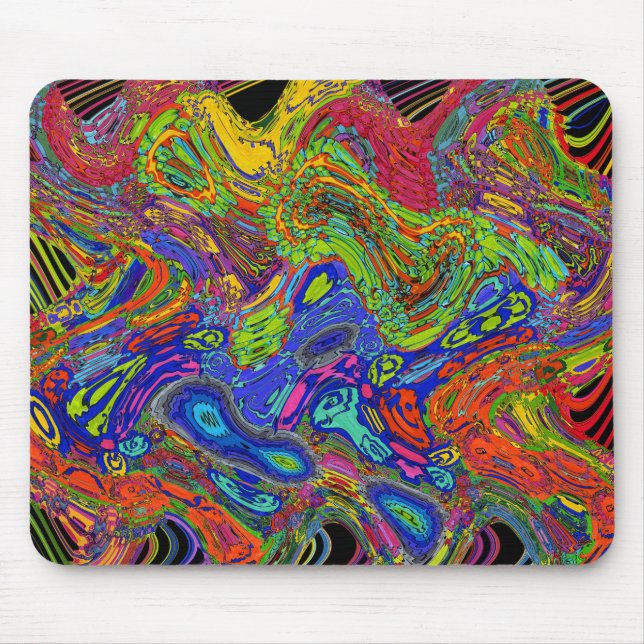 psychedelisch mousepad (Vorne)