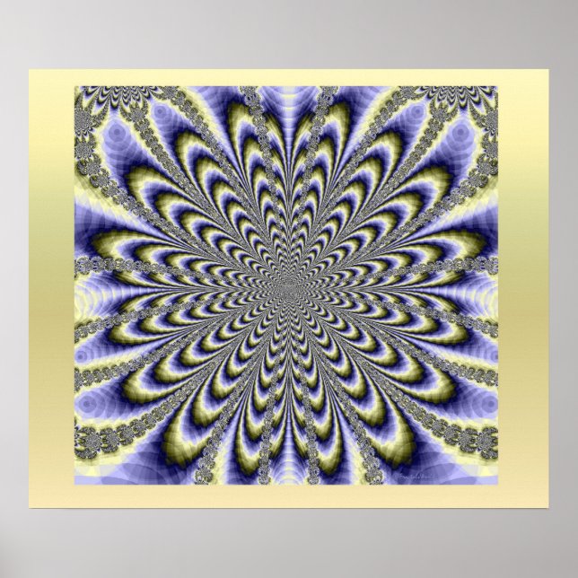 psychedelisch poster (Vorne)