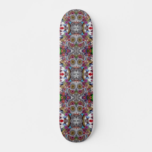 PSYCHEDELISCH SKATEBOARD (Vorne)