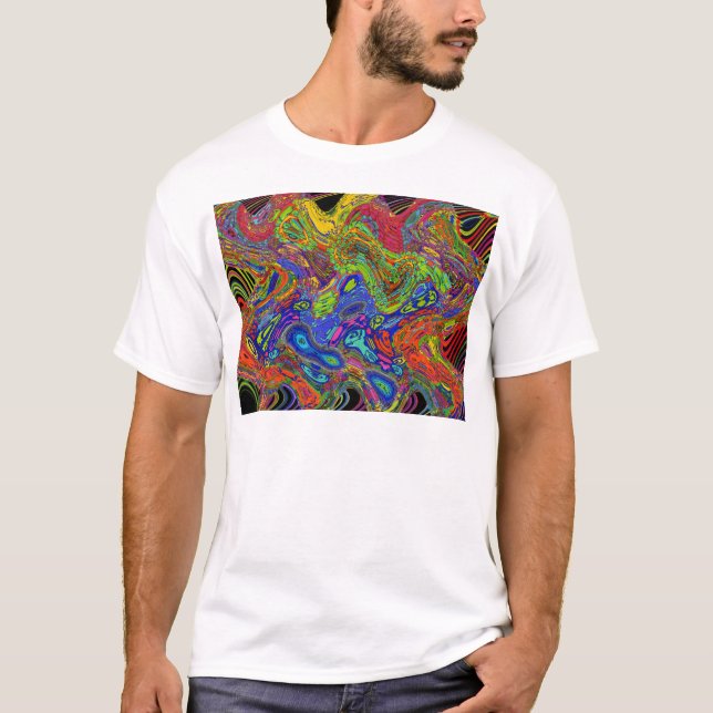 psychedelisch T-Shirt (Vorderseite)