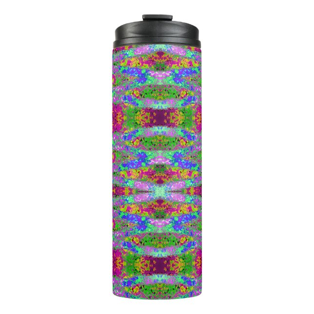 Psychedelisch Thermosbecher (Vorderseite)