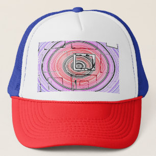 psychedelisch truckerkappe