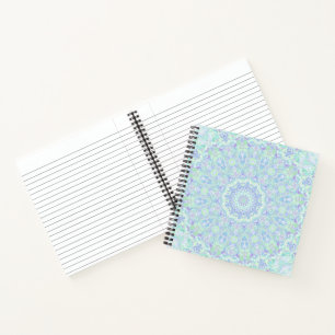 Psychedelisch Verzierte Hippie Mandala Notizbuch