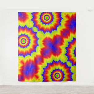 psychedelisch wandteppich
