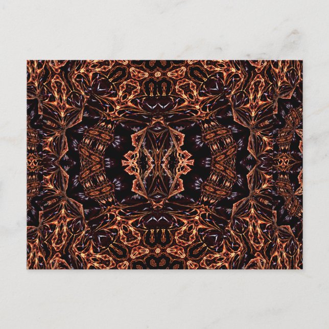 Psychedelische Art Postcard Postkarte (Vorderseite)