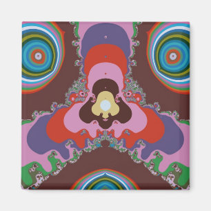 Psychedelische Augen Magnet