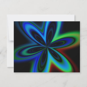 Psychedelische Blume