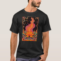 Psychedelische Blume