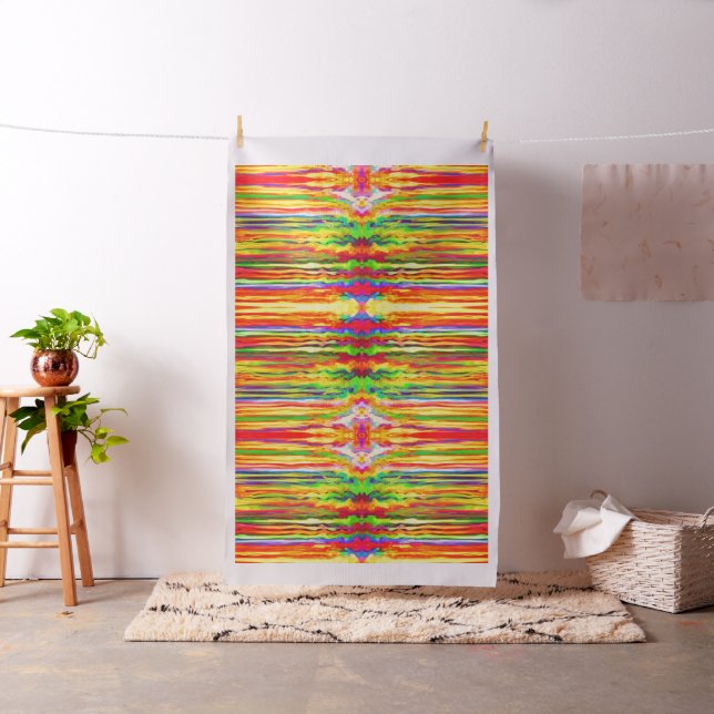 Psychedelische bunte gefärbte Krawatte Stoff (Beispiel)