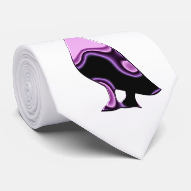 Psychedelische Ente Krawatte (Gerollt)