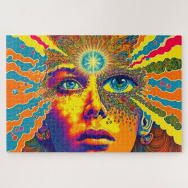 Psychedelische Erleuchtung Puzzle