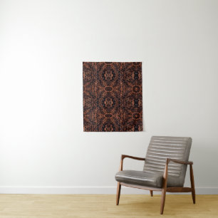 Psychedelische, fraktale Kunst Wandteppich