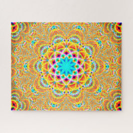 Psychedelische Fraktale Puzzle
