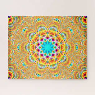 Psychedelische Fraktale Puzzle