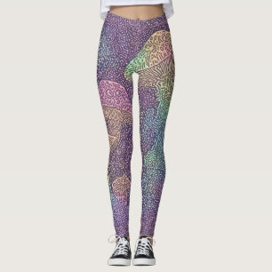 Psychedelische Fungi Galaxy - Leggings