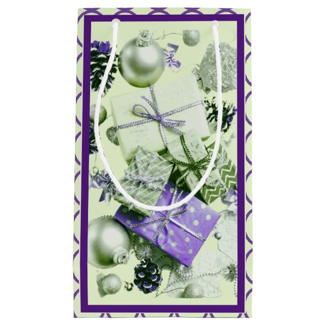 Psychedelische Geschenktasche Kleine Geschenktüte (Vorderseite)