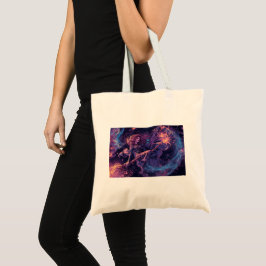 psychedelische Hexen-Tasche Tragetasche